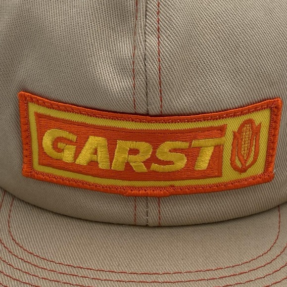 Vintage K-Brand GARST Snapback Trucker Hat Seed Corn USA Made - Picture 10 of 10